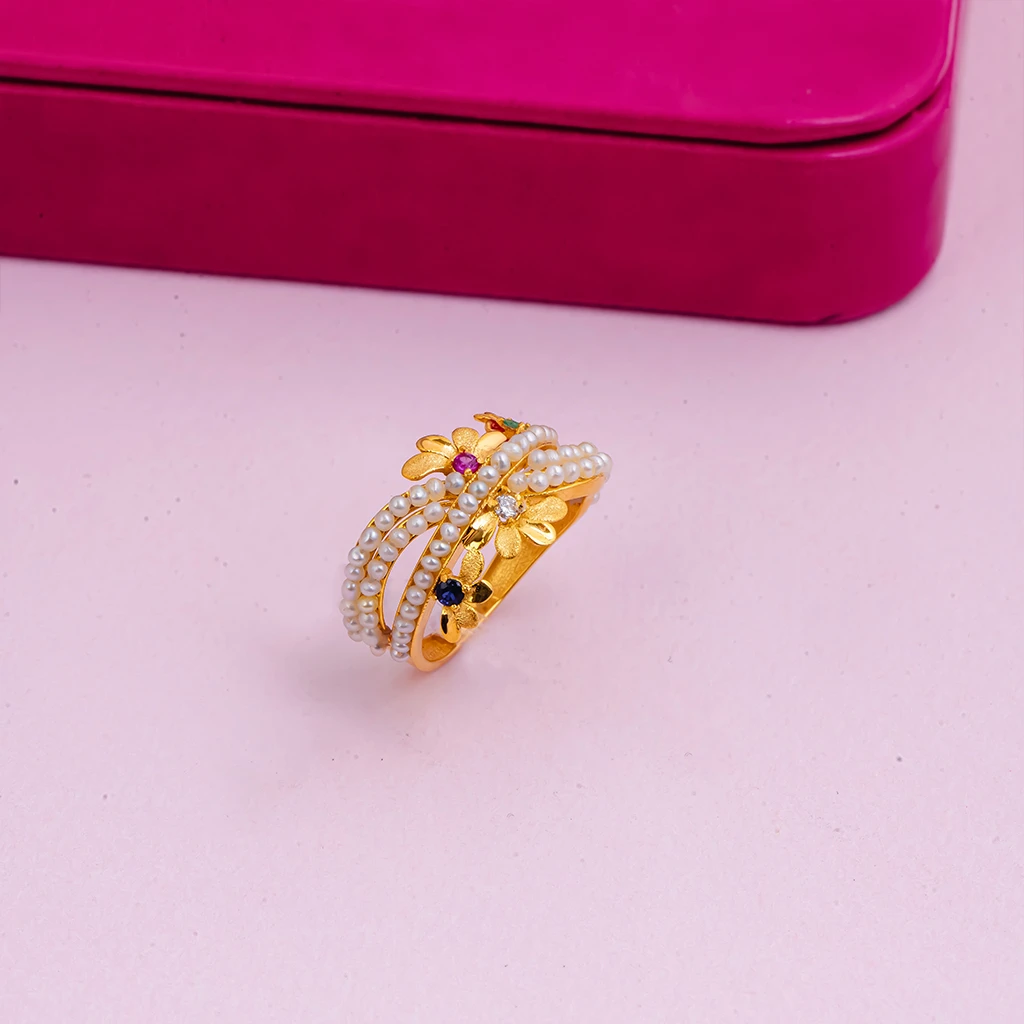 LJ046: Four Colors Ring